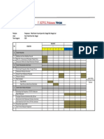 F. JADWAL Pelaksanaan: Pekerjaan