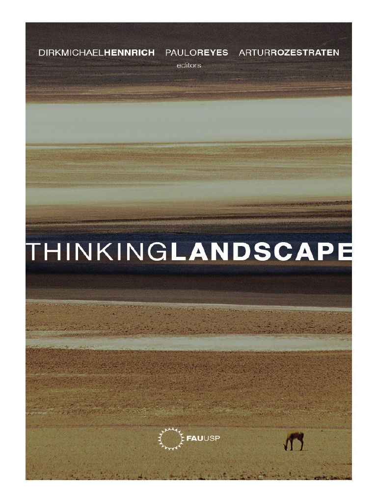 Thinking Landscape Pdf Academia Science