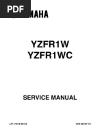 Yamaha R1 Service Manual 2007