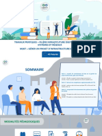 Travaux Pratiques - Filière Infrastcuture Digitale Option: Systèmes Et Réseaux M207 - Gérer Un Projet D'Infrastructure Digitale