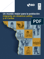 Un Mundo Mejor para La Población: Migrante en América Latina y El Caribe