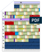 Calendario Academico 2022 2023 Horizontal Lineal