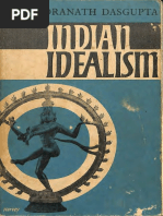 Indian Idealism - Surendranath Dasgupta