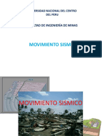 Movimiento Sismico: Facultad de Ingeniería de Minas