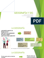 Geografía Y Sig