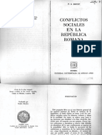 Brunt - Conflictos Sociales en La Republica Romana - Caps 1 y 2