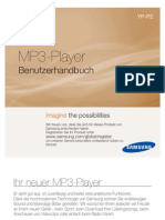 YP-P2 Samsung Handbuch