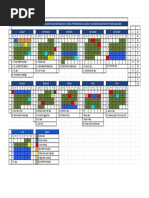 Primary 1-8 Day Calendar 22 - 23 - Day 1 - 8 Calendar