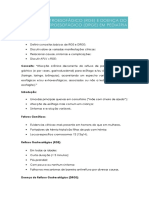 Refluxo Gastroesofágico e Doença Do Refluxo Gastroesofágico em Pediatria