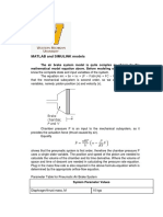 MATLAB and SIMULINK Models