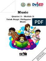 Music: Quarter 3 - Module 2: Tatak Noypi: Philippine Popular Music