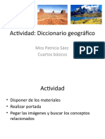 Vocabulario Geográfico