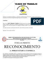 CERTIFICADO DE TRABAJO Jorge