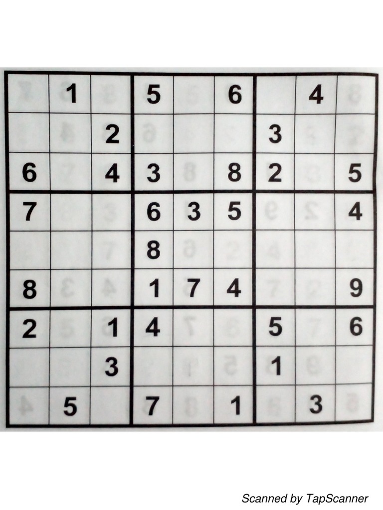 9x9 Sudoku Puzzle PDF | PDF | Cooking, Food & Wine