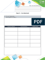 Formato de Respuestas - Fase 3 - Correlacional