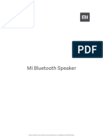 Mi Bluetooth Speaker: Esta Versión Es Solo de Uso Privado y No Debe Ser Distribuida