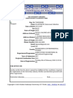 Library Clearance Form