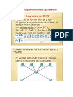 Como Configurar Un Servidor A Packet Tracer