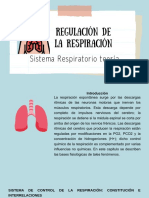 Regulación de La Respiración