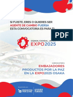 Convocatoria ExpoOsaka2025 Web