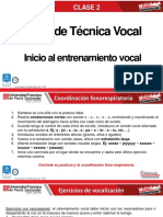 Taller Técnica Vocal - Clase 2 - 24 02 22