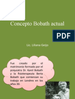 Concepto Bobath Actual: Lic. Liliana Geijo