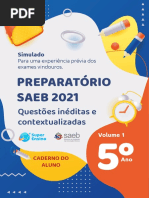 Simulado SAEB 2025 - 5º Ano Português | PDF