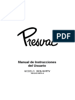 Prevac Centrifuga Manual