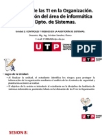 Ubicación de Las TI en La Organización. Identificación Del Área de Informática Y/o Dpto. de Sistemas