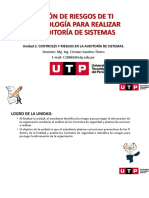 Gestión de Riesgos de Ti Metodología para Realizar Una Auditoría de Sistemas