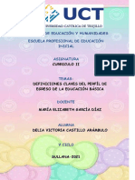 Definiciones Claves Perfil de Egreso