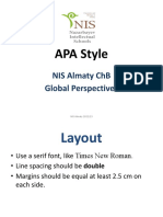 APA Style Guide For Research Papers