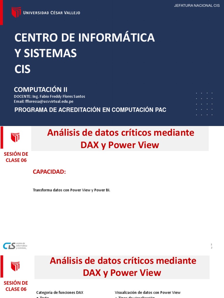 Modelado de Datos en Power BI y DAX | PDF | Microsoft Excel | Función ...