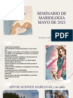 Seminario de mariología Mayo 2021