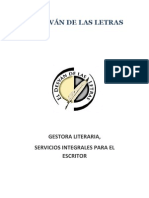 El Desván de Las Letras, Programa de Servicios (Actualizado 2011)