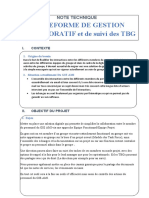 NT - PLATEFORME DE GESTION COLLABORATIF Et de Suivi Des TBG
