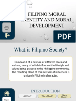 Filipino Moral Identity and Moral Development