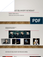 Sunday Bloody Sunday: Band: Song of U2