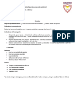 Área de Ciencias Naturales y Educación Ambiental Área de Ciencias Naturales y Educación Ambiental Asignatura: Física Grado: Noveno Unidad #1