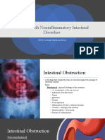 Patients With Noninflammatory Intestinal Disorders: UPNS 232 Adult Health and Illness