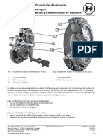 Información de Servicio: Embrague Vida Útil y Características de Desgaste
