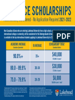 Lakehead Scholarships