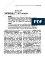 Psicoterapia Breve Artículo