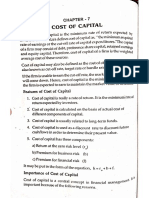 Cost of Capital - Materials