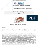 Guía de TP Número 1: Licenciatura en Instrumentación Quirúrgica