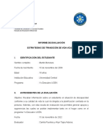 Informe de Evaluación Estrategias de Transición de Vida Adulta