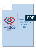 Reglamento de Comités de Aula 2021