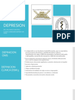 Depresion: Dra. Cruz Jimnez Flor Estela Alumno: Leodegario Martinez Luis Angel