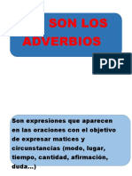 Qué Son Los Adverbios