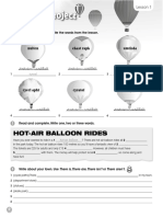 A New Project: Hot-Air Balloon Rides